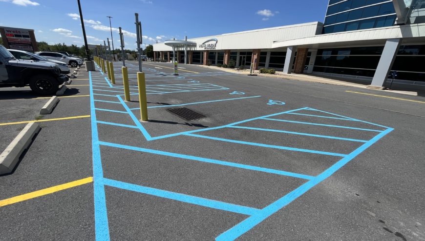 Weiss Market Line Striping