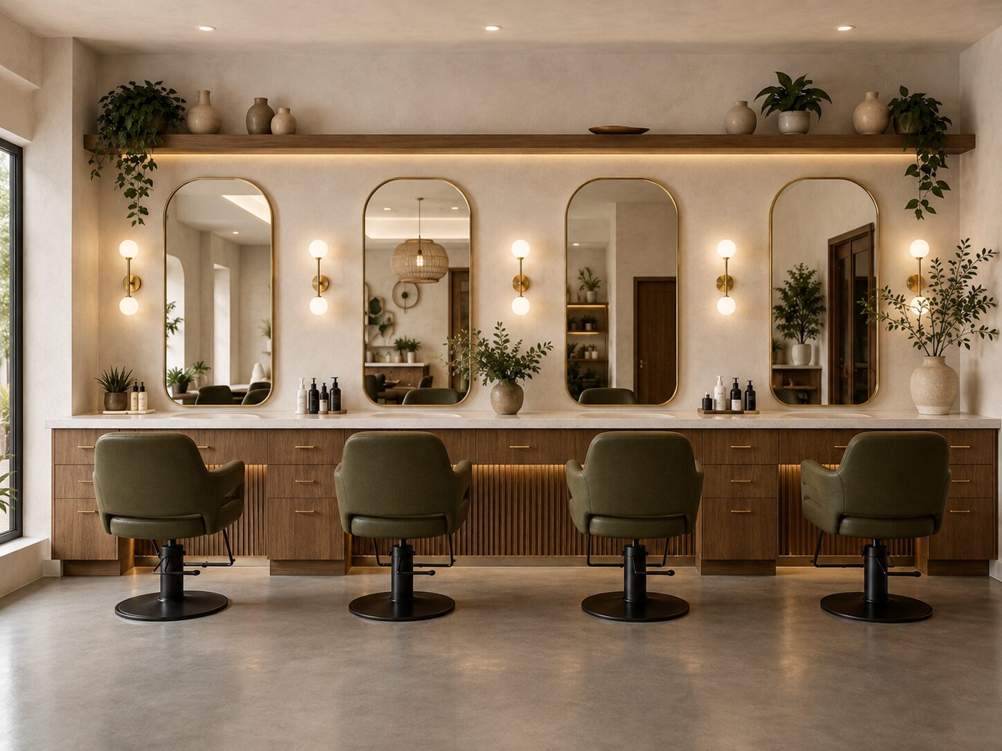 The color bar at L.RAE Salon